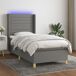 Cama box spring 90x190 Cama box spring 90x190 Gris