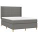 Cama box spring 140x200 Cama box spring 140x200 Gris Oscuro