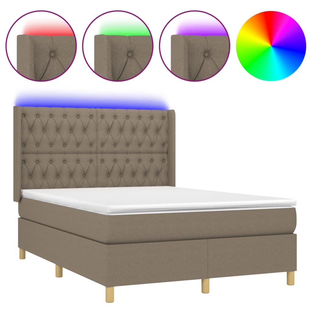 Cama box spring 140x200 Topo