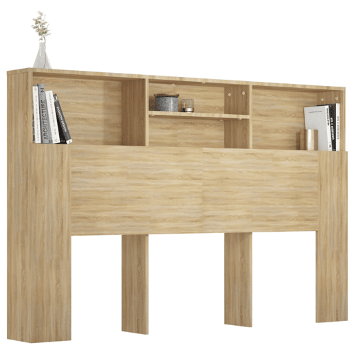 Cabeceira - Cabeceira de cama 160x19x103,5 cm cor carvalho sonoma