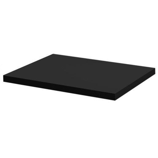 Móvel de lavatório NEWPORT rectangular 50 x 71 x 40 cm aspeto carvalhopreto en.casa