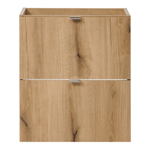 Móvel de lavatório NEWPORT rectangular 50 x 71 x 40 cm aspeto carvalhopreto en.casa