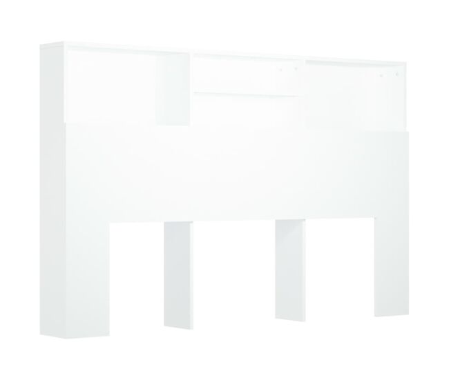 Cabecero cama - mueble cabecero blanco 160x19x103,5 cm