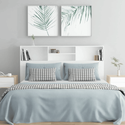 Cabeceira - Cabeceira de cama 160x19x103,5 cm branco