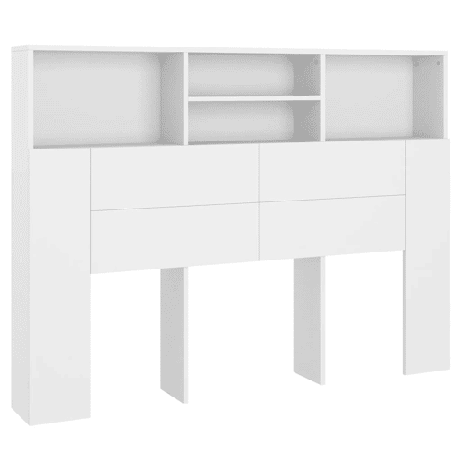 Cabeceira - Cabeceira de cama 140x19x103,5 cm branco