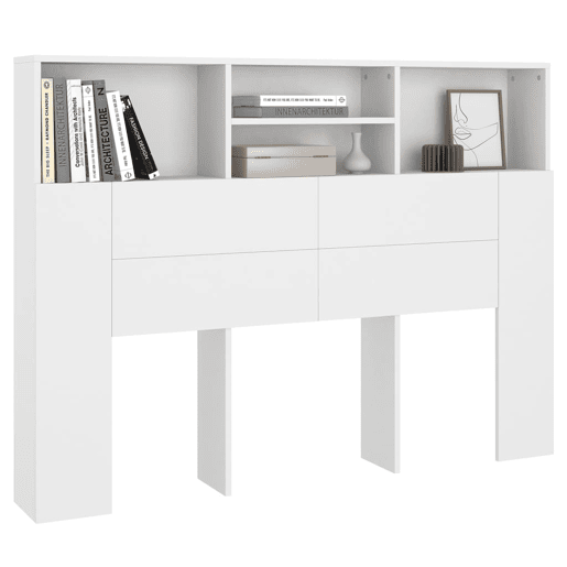 Cabeceira - Cabeceira de cama 140x19x103,5 cm branco