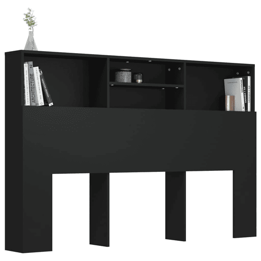 Cabeceira - Cabeceira de cama 160x19x103,5 cm preto