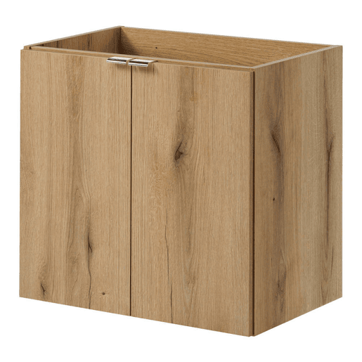 Móvel de lavatório NEWPORT com 4 portas 120 x 72 x 40 cm carvalho  preto