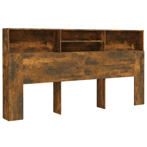 Cabeceira - Cabeceira de cama 200x19x103,5 cm cor carvalho fumado