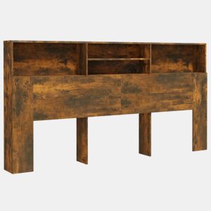 Cabeceira - Cabeceira de cama 200x19x103,5 cm cor carvalho fumado