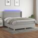Cama box spring 180x200 Cama box spring 180x200 Gris