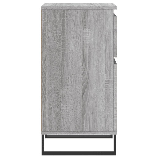 vidaXL Aparadores 2 pcs 40x35x70 cm derivados madeira cinzento sonoma vidaXL Aparadores 2 pcs 40x35x70 cm derivados madeira cinzento sonoma