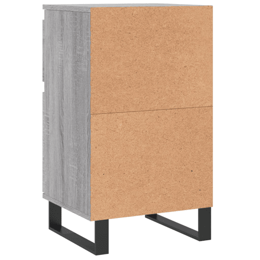 vidaXL Aparadores 2 pcs 40x35x70 cm derivados madeira cinzento sonoma vidaXL Aparadores 2 pcs 40x35x70 cm derivados madeira cinzento sonoma