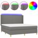 Cama box spring 160x200 Cama box spring 160x200 Gris