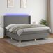 Cama box spring 160x200 Cama box spring 160x200 Gris