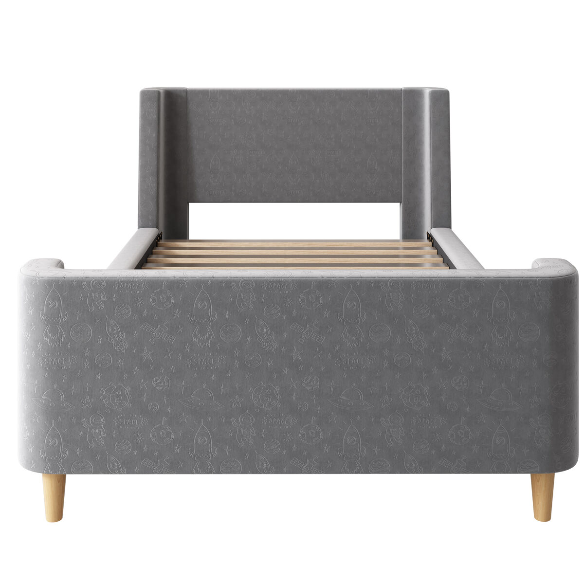 Camas infantiles 99x212 Gris