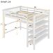 Cama alta para niños 149x209 Cama alta para niños 149x209 Blanco