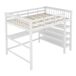Cama alta para niños 149x209 Cama alta para niños 149x209 Blanco