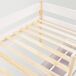 Cama alta para niños 97x198 Cama alta para niños 97x198 Natural/ Blanco