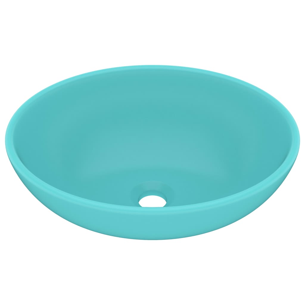 Lavabo - Lavamanos de lujo ovalado Verde