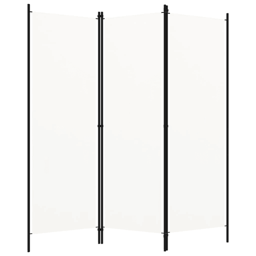 Biombo - Separador de Ambientes - Divisória de quarto com 3 painéis 150x180 cm branco Biombo - Separador de Ambientes - Divisória de quarto com 3 painéis 150x180 cm branco