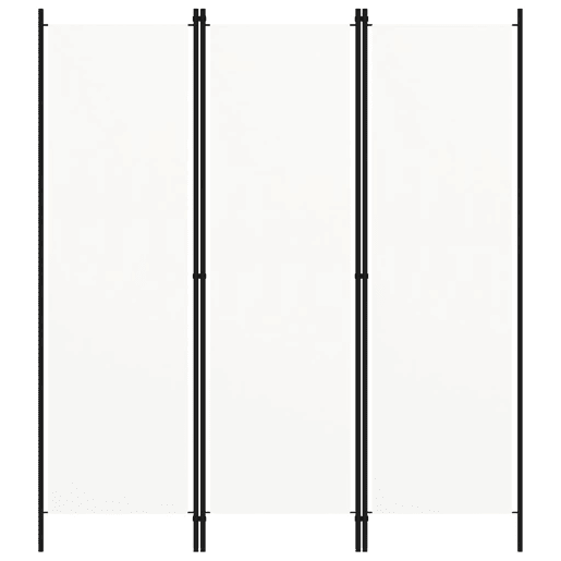 Biombo - Separador de Ambientes - Divisória de quarto com 3 painéis 150x180 cm branco Biombo - Separador de Ambientes - Divisória de quarto com 3 painéis 150x180 cm branco