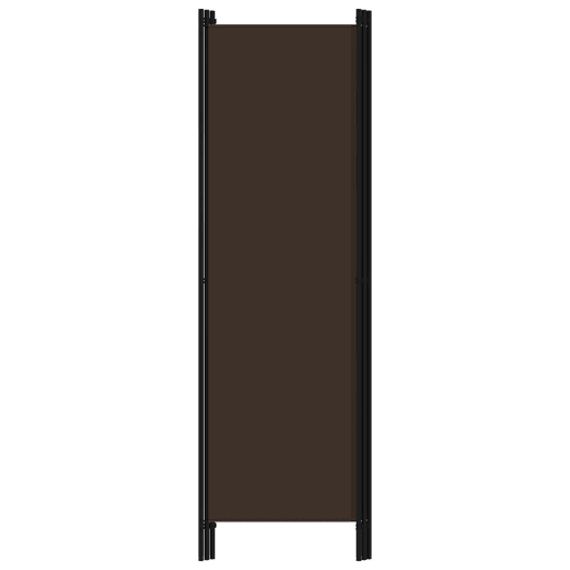 Biombo - Separador de Ambientes - Divisória de quarto com 3 painéis 150x180 cm castanho