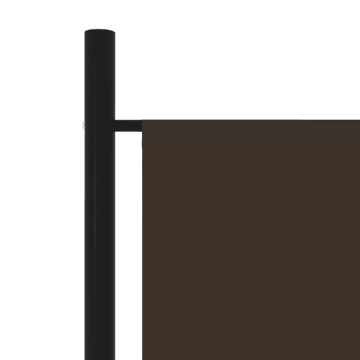 Biombo - Separador de Ambientes - Divisória de quarto com 3 painéis 150x180 cm castanho