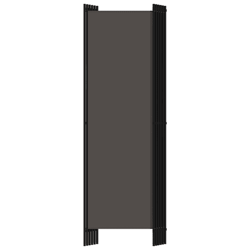 Biombo - Separador de Ambientes - Divisória de quarto com 6 painéis 300x180 cm antracite