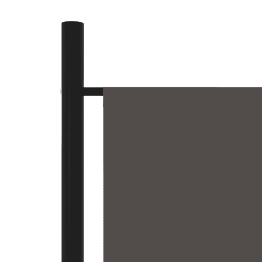 Biombo - Separador de Ambientes - Divisória de quarto com 6 painéis 300x180 cm antracite