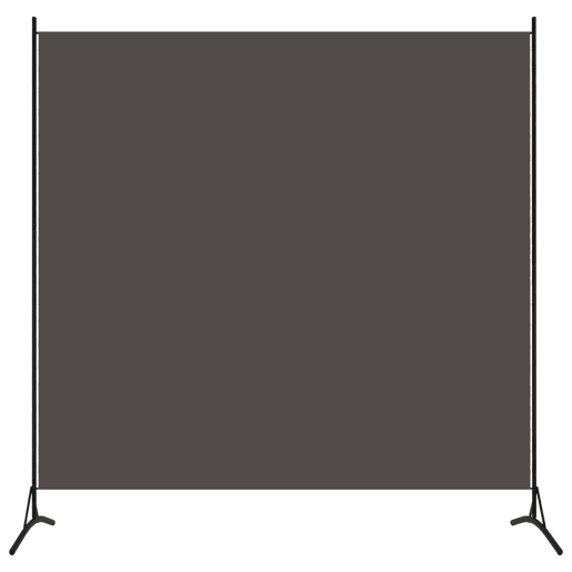 Biombo - Separador de Ambientes - Divisória de quarto com 1 painel 175x180 cm antracite