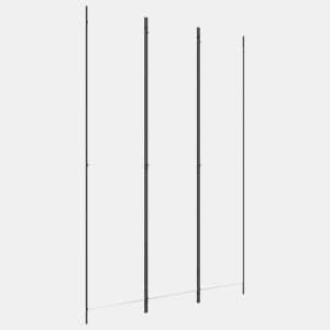 Biombo - Separador de Ambientes com 3 painéis 150x220 cm tecido branco