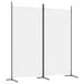 Biombo - Separador Divisor de 2 paneles Biombo - Separador Divisor de 2 paneles Blanco