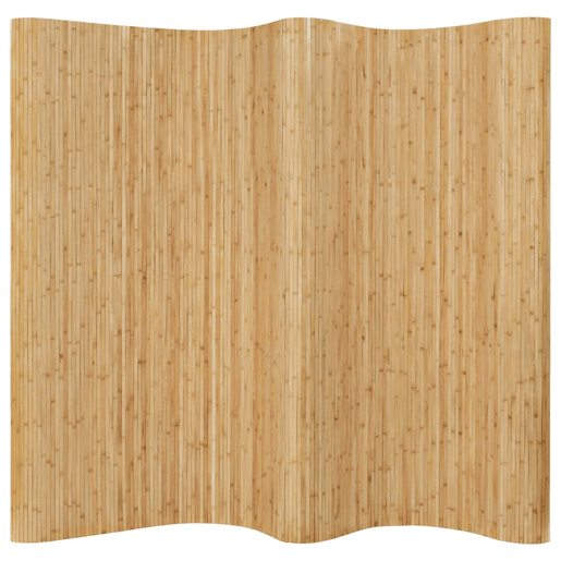 Biombo - Separador de Ambientes - Divisória de sala 250x165 cm bambu natural