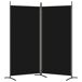 Biombo - Separador Divisor de 2 paneles Biombo - Separador Divisor de 2 paneles Negro