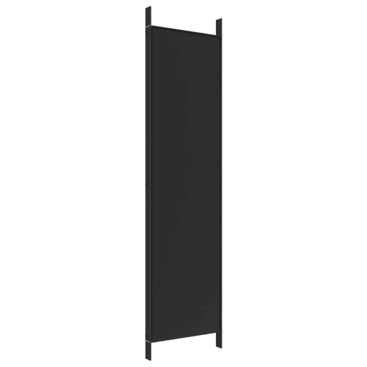 Biombo - Separador de Ambientes - Divisória com 4 painéis 200x200 cm tecido preto Biombo - Separador de Ambientes - Divisória com 4 painéis 200x200 cm tecido preto