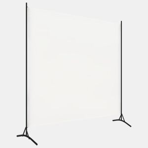 Biombo - Separador de Ambientes - Divisória com 1 painel 175x180 cm tecido branco