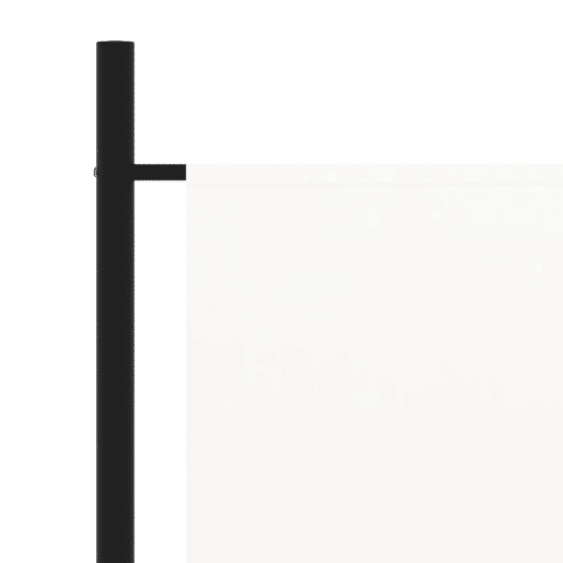 Biombo - Separador de Ambientes - Divisória com 1 painel 175x180 cm tecido branco