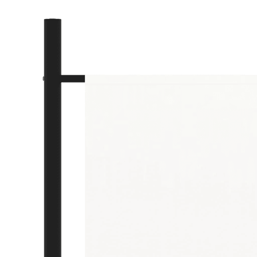 Biombo - Separador de Ambientes - Divisória com 1 painel 175x180 cm tecido branco