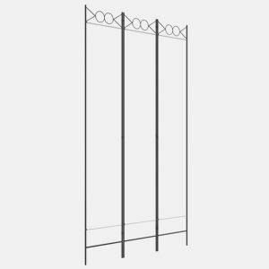 Biombo - Separador de Ambientes com 3 painéis 120x220 cm tecido branco