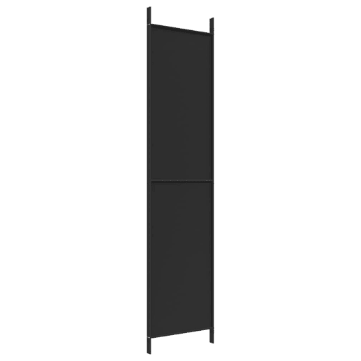 Biombo - Separador de Ambientes - Divisória com 3 painéis 150x220 cm tecido preto
