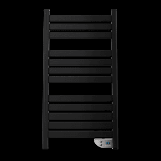 Cecotec Toalheiro elétrico com 500 W, ecrã LED, temporizador 2 h, proteção IP24, cobertura de 8 m², duplo sistema de segurança, design elegante e kit de instalação. Cecotec Toalheiro elétrico com 500 W, ecrã LED, temporizador 2 h, proteção IP24, cobertura de 8 m², duplo sistema de segurança, design elegante e kit de instalação.
