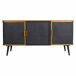 Kit aparador de metal y madera 3 puertas Kit aparador de metal y madera 3 puertas Multicolor