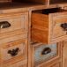 Aparador de madera 3 cajones y 2 puertas Aparador de madera 3 cajones y 2 puertas Multicolor