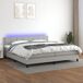 Cama box spring 200x200 Cama box spring 200x200 Azul