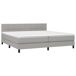 Cama box spring 200x200 Cama box spring 200x200 Azul