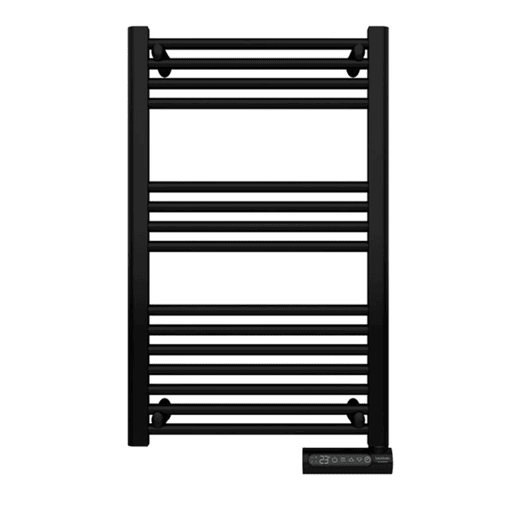 Cecotec Toalheiro elétrico com 500 W, ecrã LED, controlo tátil, programador semanal, 3 modos, temperatura selecionável e máxima segurança com IP24.
