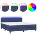 Cama box spring 160x200 Cama box spring 160x200 Azul