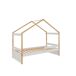 Cama Nido Estilo Casita - Infantil Cama Nido Estilo Casita - Infantil Blanco/ Madera