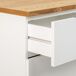 Comoda de madera con 5 cajones Comoda de madera con 5 cajones Blanco